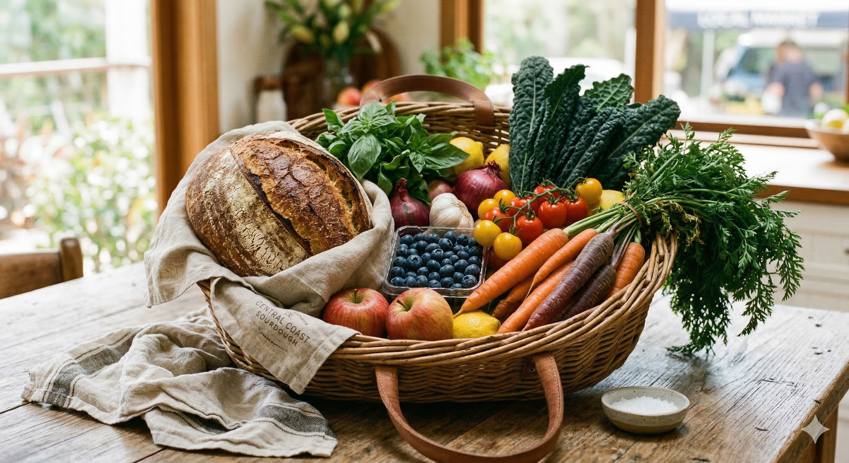 Grocery basket for budget meal planning